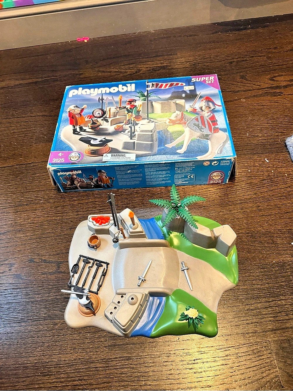 Playmobil Knight's Forge Super Set 3125 Parts Only